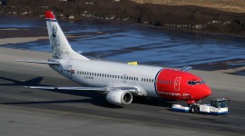 Norwegian Air Shuttle Ln Kkm Boeing 737 Msn 24676 Ex Ha Les Tc Sun Airfleets Aviation