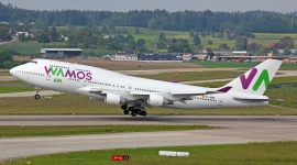 Wamos Air Ec Mqk Boeing 747 Msn 28427 Ex 9m Mpk Airfleets Aviation